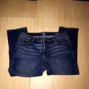 Jean Skinny Mi-hauteur Femme A.n.a - Aqua Smoke - Taille 8 - Neuf Avec étiquette